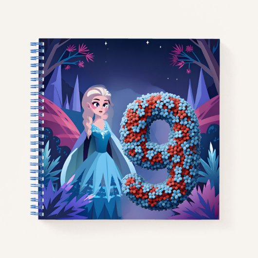 Geburtstagskind um 9 Uhr Notizblock (Vorderseite)