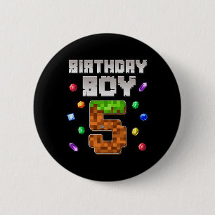 Geburtstagskinder 5. Geburtstag 5. Geburtstag 5 Ja Button