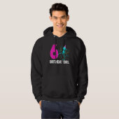 Geburtstagskinder 6 Octopus-Liebe Hoodie (Vorne ganz)