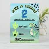 Geburtstagskinder Einladung (Stehend Vorderseite)