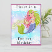 Geburtstagskinder Einladung (Stehend Vorderseite)