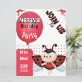 Geburtstagskinder Einladung (Stehend Vorderseite)