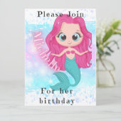 Geburtstagskinder Einladung (Stehend Vorderseite)