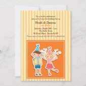 Geburtstagskinder Einladung (Vorderseite)