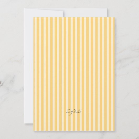 Geburtstagskinder Einladung (Rückseite)