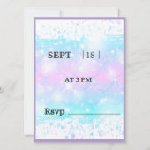 Geburtstagskinder Einladung (Rückseite)