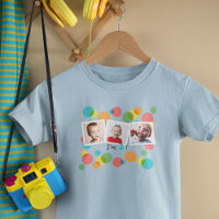Geburtstagskinder-Fotos und Polka Dots Custom Age