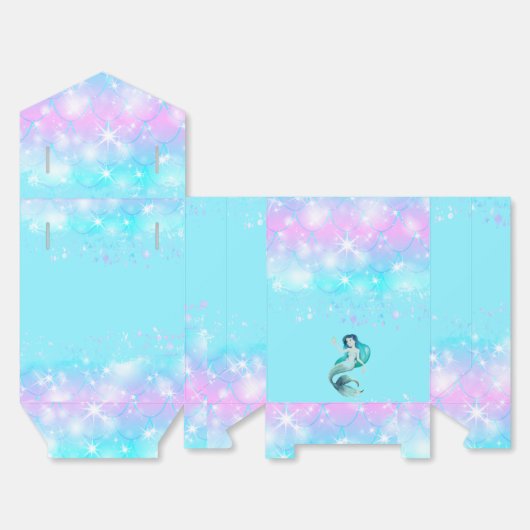 Geburtstagskinder Geschenkschachtel (Ungefaltet)