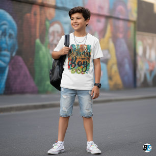 Geburtstagskinder - mehrfache Textgestaltung T-Shirt