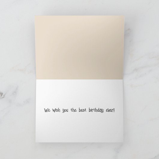 Geburtstagskinder mit Hay Karte (Innenseite)