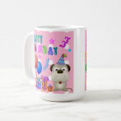 Geburtstagskinder niedlich kaffeetasse (Vorderseite Links)