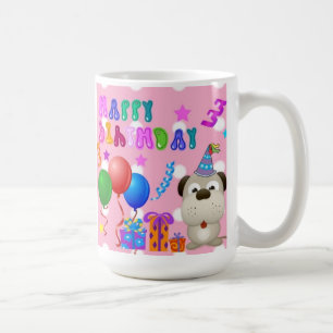 Geburtstagskinder niedlich kaffeetasse