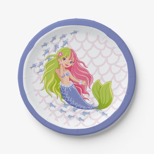 Geburtstagskinder Pappteller (Vorderseite)