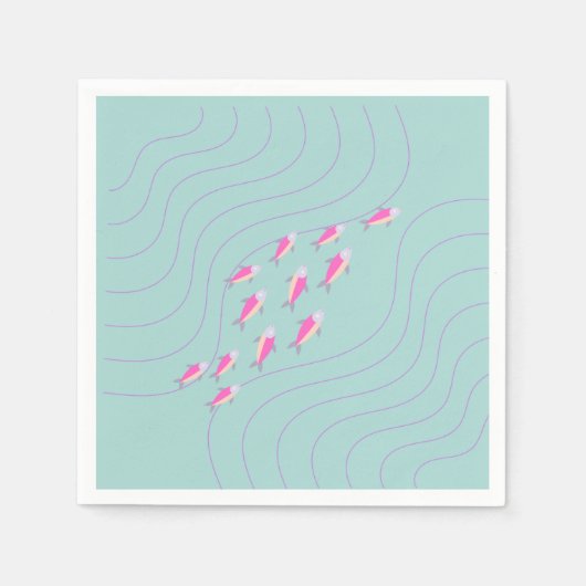 Geburtstagskinder Serviette (Vorderseite)