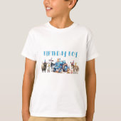 Geburtstagskinder-Zuchttiertraktor T-Shirt (Vorderseite)