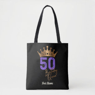 Geburtstagskirche 50 zum 50. Geburtstag Vintage Kr Tasche