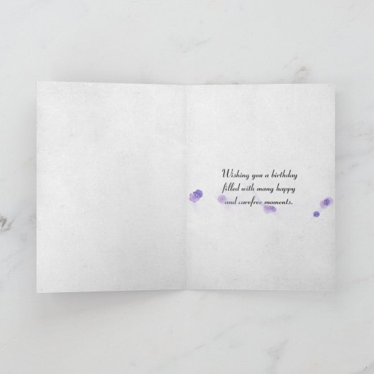 Geburtstagskite Karte (Innenseite)