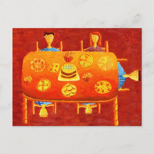 Geburtstagskleidung des Tees Postkarte (Vorderseite)