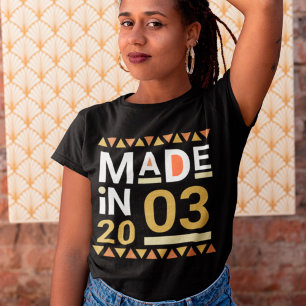 Geburtstagskleidung im T - Shirt