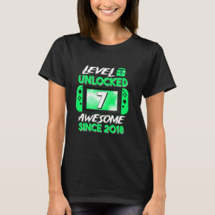 Geburtstagskleidung Stufe 7 Entsperrt Phantastisch T-Shirt