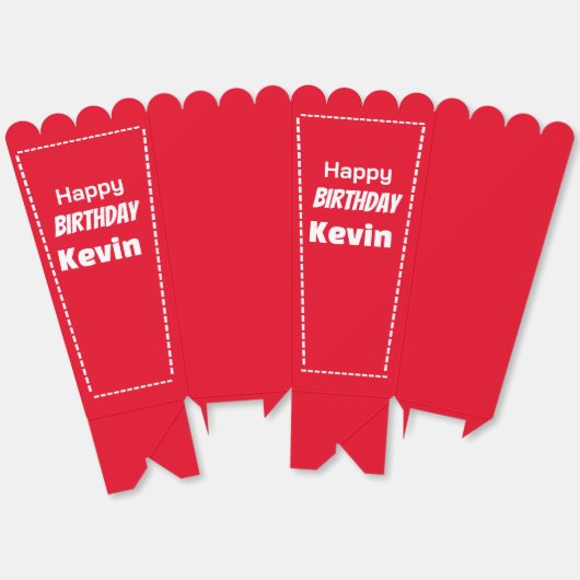 Geburtstagsklevin Geschenkschachtel (Ungeklappt)