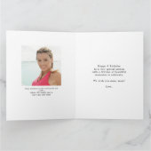 Geburtstagskollage 22 Bilder jedes Alters Karte (Innenseite)