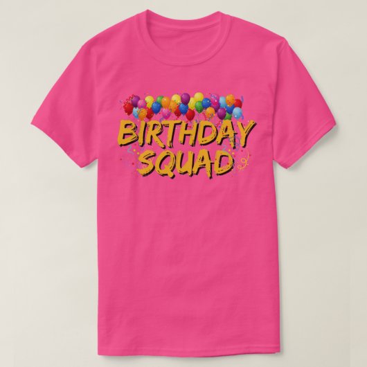 Geburtstagskolle T-Shirt (Design vorne)