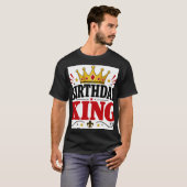 Geburtstagskönig T-Shirt (Vorne ganz)