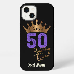 Geburtstagskönigin 50 für 50. Geburtstag Vintage-K iPhone 13 Hülle