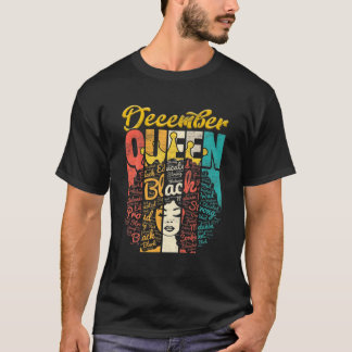 Geburtstagskönigin Geboren im Dezember Girls Wome T-Shirt