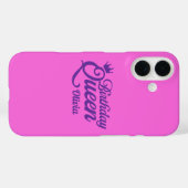 Geburtstagskönigin-Handyhülle Case-Mate iPhone Hülle (Rückseite (Horizontal))