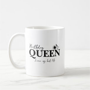 Geburtstagskönigin Lebe mein bestes Leben Kaffeetasse