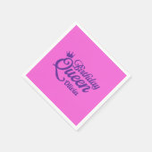 Geburtstagskönigin-Partyservietten Serviette (Ecke)