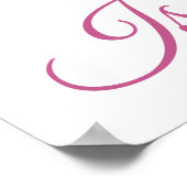 Geburtstagskönigin Poster (Ecke)