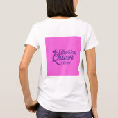 Geburtstagskönigin T-Shirt (Rückseite)