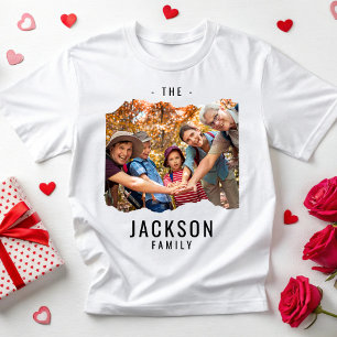 Geburtstagskopf für personalisiertes Bild und Text T-Shirt