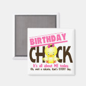 Geburtstagskorb 3 magnet (Vorderseite/Rückseite)