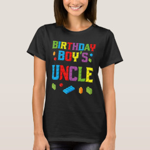 Geburtstagskorb des Meisters Onkel Gebäude Brick T-Shirt