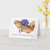 Geburtstagskorb Geburtstagskarte Karte (Gelbe Blume)