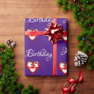 Geburtstagskorb Geschenkpapier