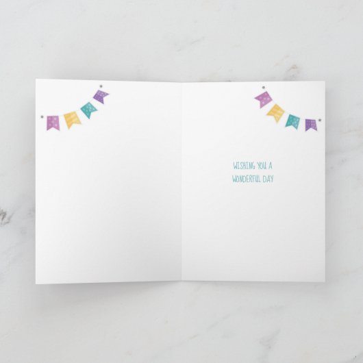 Geburtstagskorb Karte (Innenseite)