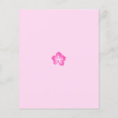 Geburtstagskorrekturen! Fairy Birthday Party Game (Rückseite)