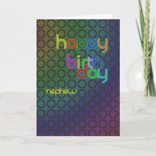 Geburtstagskreise für Nephew Karte