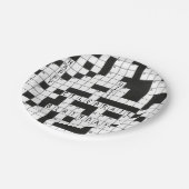 Geburtstagskreuz Pappteller (Schrägansicht)