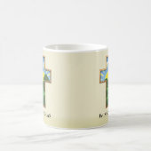 Geburtstagskreuz Personalisiert Kaffeetasse (Mittel)