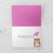 Geburtstagskreuzarbeit lustiges Gesicht Karte (Innenseite)