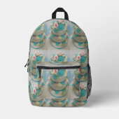 Geburtstagskuchen Bedruckter Rucksack (Vorderseite)