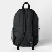 Geburtstagskuchen Bedruckter Rucksack (Rückseite)