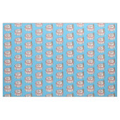 Geburtstagskuchen-Cartoon Stoff (Fat Quarter (45,7 x 55,9 cm))