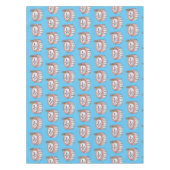 Geburtstagskuchen-Cartoon Tischdecke (Vorderseite)